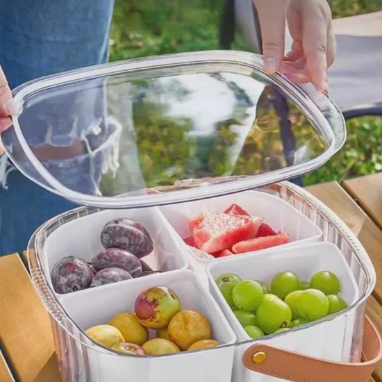 Divided Plastic Food Container